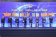 Khai mạc trọng thể Triển lãm thành tựu đất nước 80 năm