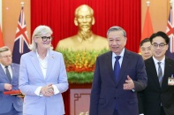 [Chùm ảnh] Lãnh đạo Đảng và Nhà nước tiếp và hội kiến Toàn quyền Australia