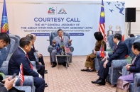 Chủ tịch Trần Thanh Mẫn tham gia gặp gỡ Chủ tịch Hạ viện Malaysia và khai mạc AIPA-46 