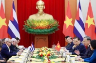 Tổng Bí thư Tô Lâm tiếp Chủ tịch Quốc hội Cuba 