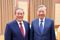 Tổng Bí thư Tô Lâm gặp Thủ tướng Quốc vụ viện Trung Quốc Lý Cường tại Triều Tiên