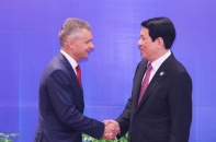 Chủ tịch nước Lương Cường tiếp Đồng Bộ trưởng về Ngoại giao và Thương mại Australia