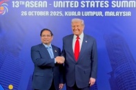 Thủ tướng Chính phủ Phạm Minh Chính gặp Tổng thống Hoa Kỳ Donald Trump