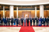 Chủ tịch Quốc hội Trần Thanh Mẫn tiếp Bộ trưởng Ngoại giao Lào