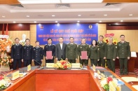Ký kết Quy chế phối hợp trao đổi dữ liệu trong quản lý hải quan và xuất nhập cảnh