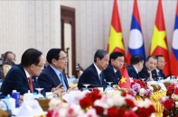Thủ tướng hai nước Việt Nam - Lào thống nhất thúc đẩy hợp tác hiệu quả, thực chất