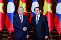 Việt Nam - Lào quyết tâm chuyển từ cam kết sang kết quả hợp tác thực chất