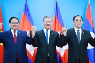 Thủ tướng Việt Nam - Campuchia - Lào thúc đẩy triển khai kết quả hợp tác cấp cao