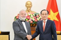 Bộ trưởng Lê Hoài Trung tiếp Đại sứ Cộng hòa Séc chào từ biệt