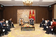 Tổng Bí thư Tô Lâm tiếp Phó Chủ tịch Đảng Nhân dân Campuchia Men Sam An