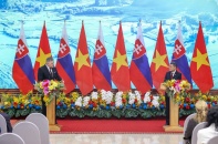 Tuyên bố chung về thiết lập quan hệ đối tác chiến lược giữa Việt Nam và Slovakia