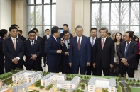 [Ảnh] Tổng Bí thư, Chủ tịch nước Tô Lâm khảo sát tại Khu khởi động TP.Hùng An (Trung Quốc)