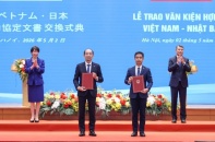 Việt Nam, Nhật Bản trao nhiều văn kiện hợp tác quan trọng