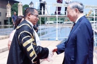 Tổng Bí thư, Chủ tịch nước Tô Lâm hội kiến Chủ tịch Quốc hội Sri Lanka