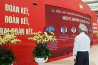 [Ảnh] Rực cờ hoa chào mừng Đại hội Mặt trận Tổ quốc Việt Nam lần thứ XI