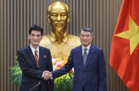 Thủ tướng Lê Minh Hưng tiếp Đại sứ Triều Tiên Ri Sung Guk