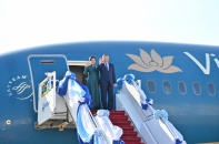 Lễ đón Tổng Bí thư, Chủ tịch nước và Phu nhân thăm chính thức Vương quốc Thái Lan