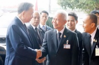 Tổng Bí thư, Chủ tịch nước Tô Lâm hội kiến Chủ tịch Quốc hội Thái Lan