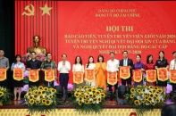 13 thí sinh tranh tài tại Hội thi Báo cáo viên, Tuyên truyền viên giỏi Bộ Tài chính
