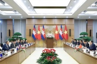 Việt Nam - Campuchia thúc đẩy hợp tác nghị viện và kết nối hai nền kinh tế