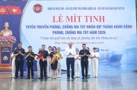 Lan tỏa thông điệp "địa bàn không ma túy" tại vùng biên