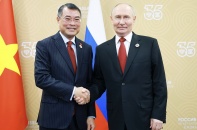 Thủ tướng Chính phủ Lê Minh Hưng hội kiến Tổng thống Nga Vladimir Putin