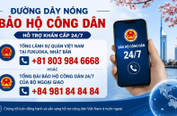 Chưa ghi nhận công dân Việt Nam thương vong do động đất ở Nhật Bản