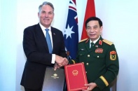 Việt Nam - Australia ký kết Cập nhật Tuyên bố Tầm nhìn chung về thúc đẩy hợp tác quốc phòng