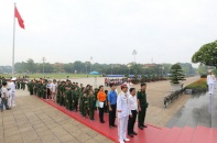 260 chiến sĩ nhí xuất quân tham dự Học kỳ trong quân đội
