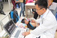 Khám sàng lọc tim miễn phí cho 3.000 trẻ em nghèo Hà Giang