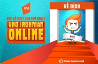 Ra mắt trò chơi "Vượt qua thử thách" mô phỏng VNG Ironman 70.3 Vietnam