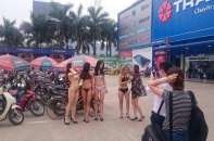  Trần Anh cho PG mặc Bikini bán điều hòa gây "sóng" trên Facebook