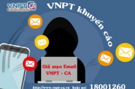 VNPT khuyến cáo hiện tượng email giả mạo với dụng ý xấu