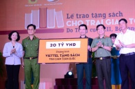 Viettel tặng 350.000 cuốn sách cho các trại giam trên toàn quốc