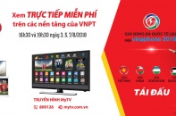 VNPT tiếp sóng truyền hình trực tiếp Giải bóng đá quốc tế U23 - Cúp VinaPhone 2018