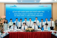MobiFone hợp tác chuyển đổi số với Tổng công ty Đường sắt Việt Nam