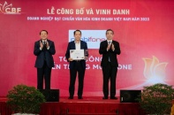 MobiFone là “Doanh nghiệp đạt chuẩn văn hóa kinh doanh Việt Nam” năm 2023