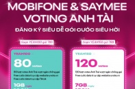 MobiFone chiêu đãi fan Anh Tài bằng 2 gói cước bình chọn