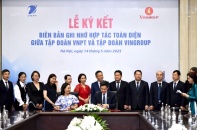 VNPT và Vingroup hợp tác cùng thúc đẩy chuyển đổi kép