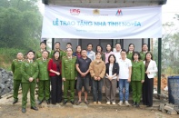 Bộ Công an và Quỹ Kiến tạo Ước mơ tặng 23 căn nhà tình nghĩa tại Thanh Hóa