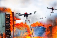 UAV bầy đàn: Giải pháp chữa cháy hẻm nhỏ tại các thành phố lớn