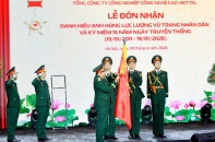 Viettel High Tech đón nhận danh hiệu Anh hùng Lực lượng vũ trang nhân dân