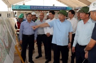 Kiểm tra dự án sân bay Gia Bình, tuyến đường Vành đai 4 - Vùng Thủ đô