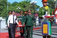 Thủ tướng Lê Minh Hưng dự lễ truy điệu và an táng hài cốt liệt sĩ tại tỉnh Quảng Trị