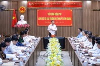 Thủ tướng yêu cầu Tuyên Quang tập trung đẩy nhanh giải ngân vốn đầu tư công