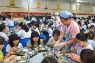 Tăng cường kiểm tra giám sát việc sản xuất, chế biến, cung cấp suất ăn nội trú, bán trú