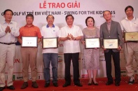 Hình ảnh Lễ trao giải Swing for the Kids 2015
