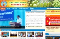 Cổng Thông tin điện tử tỉnh Bến Tre bị giả mạo