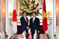 Thủ tướng Nguyễn Tấn Dũng hội đàm cấp cao với Thủ tướng Nhật Bản Shinzo Abe