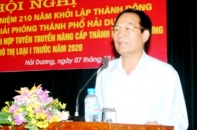 Bí thư Thành ủy Hải Dương bất ngờ xin từ chức
